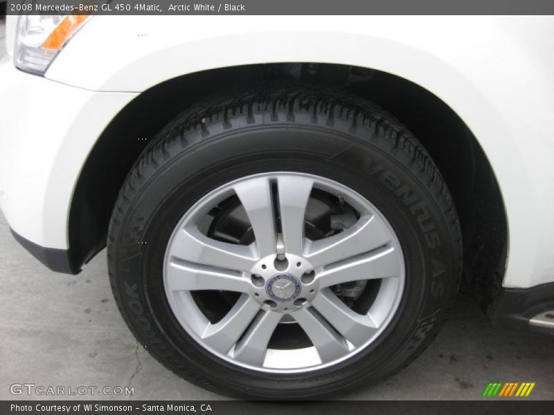 Arctic White / Black 2008 Mercedes-Benz GL 450 4Matic