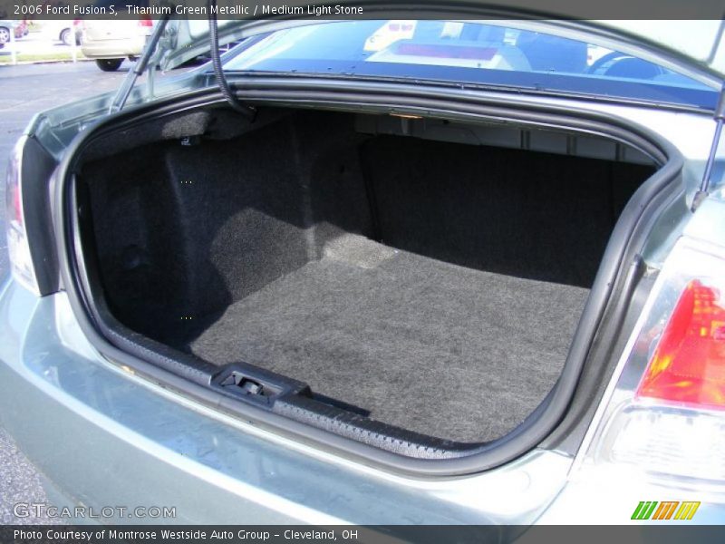 Titanium Green Metallic / Medium Light Stone 2006 Ford Fusion S