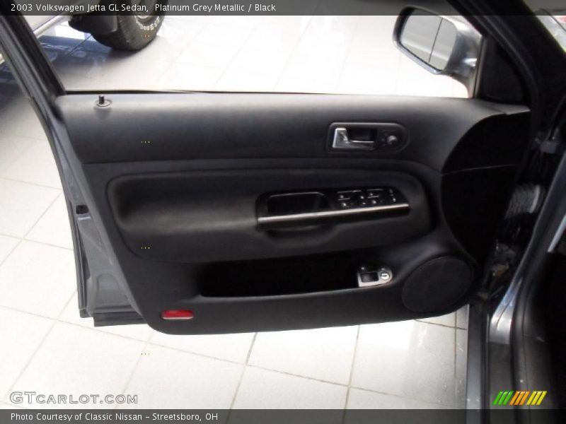 Platinum Grey Metallic / Black 2003 Volkswagen Jetta GL Sedan
