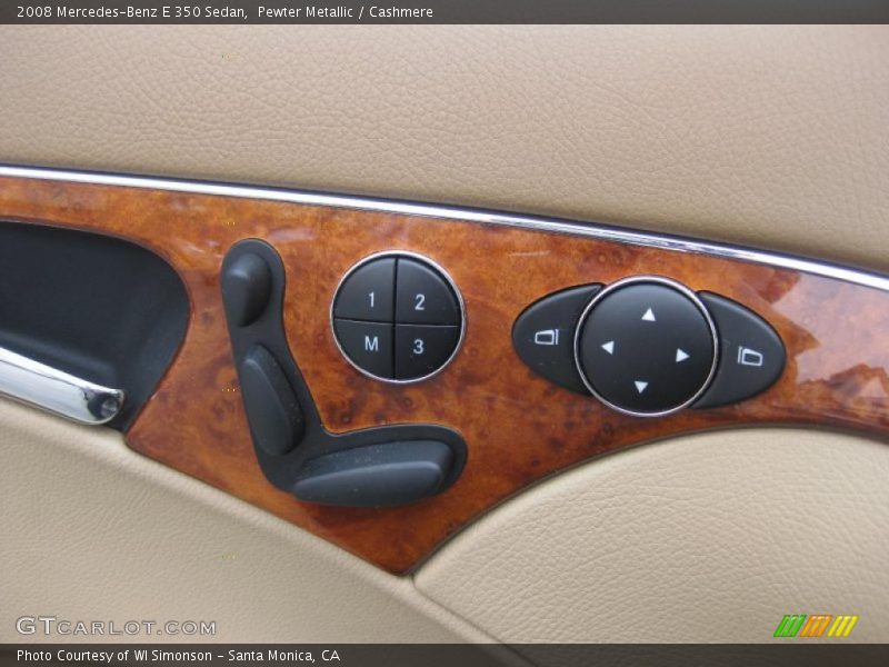Pewter Metallic / Cashmere 2008 Mercedes-Benz E 350 Sedan