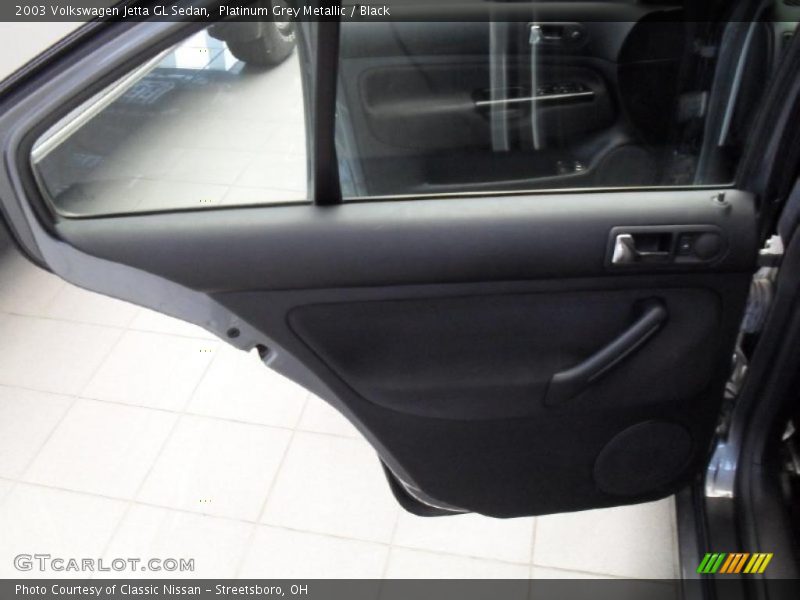 Platinum Grey Metallic / Black 2003 Volkswagen Jetta GL Sedan