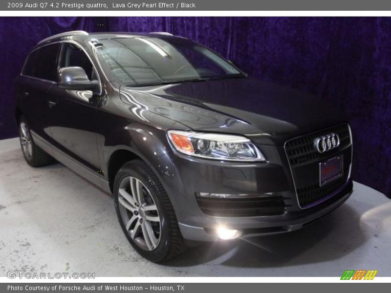 Lava Grey Pearl Effect / Black 2009 Audi Q7 4.2 Prestige quattro
