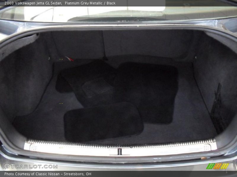 Platinum Grey Metallic / Black 2003 Volkswagen Jetta GL Sedan