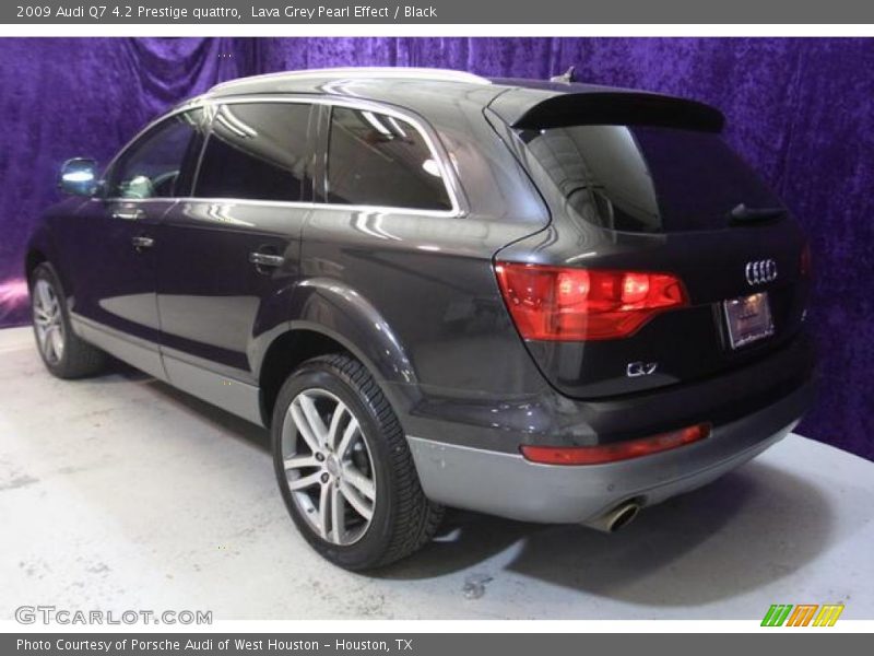 Lava Grey Pearl Effect / Black 2009 Audi Q7 4.2 Prestige quattro