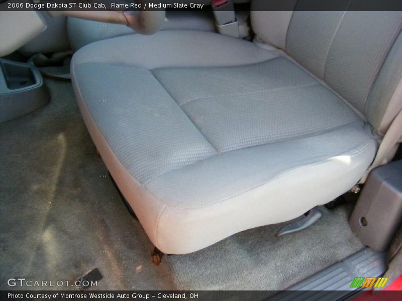 Flame Red / Medium Slate Gray 2006 Dodge Dakota ST Club Cab