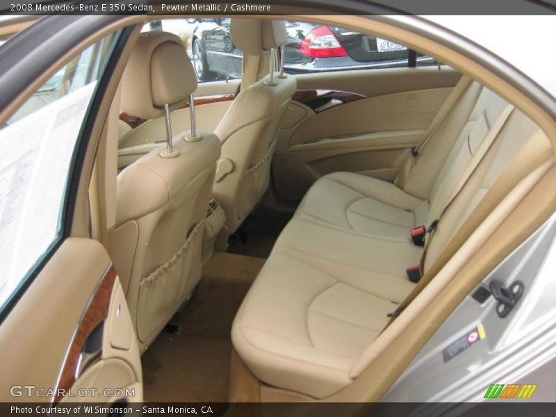 Pewter Metallic / Cashmere 2008 Mercedes-Benz E 350 Sedan