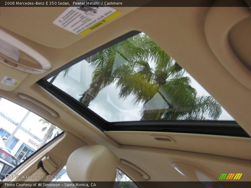 Pewter Metallic / Cashmere 2008 Mercedes-Benz E 350 Sedan