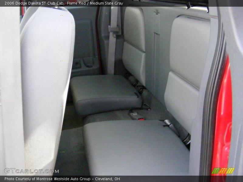 Flame Red / Medium Slate Gray 2006 Dodge Dakota ST Club Cab