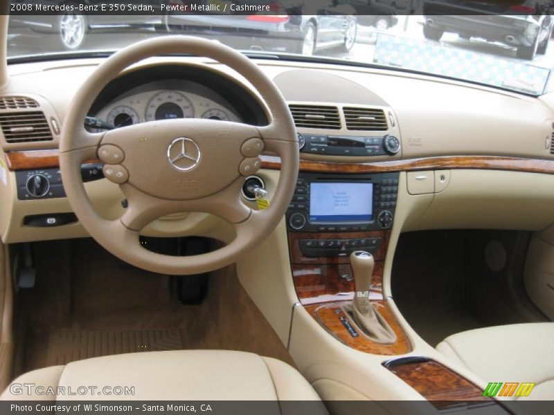 Pewter Metallic / Cashmere 2008 Mercedes-Benz E 350 Sedan
