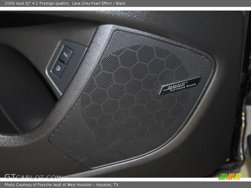 Lava Grey Pearl Effect / Black 2009 Audi Q7 4.2 Prestige quattro