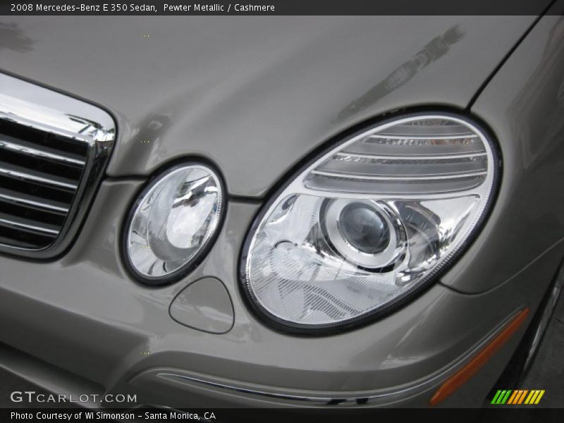 Pewter Metallic / Cashmere 2008 Mercedes-Benz E 350 Sedan