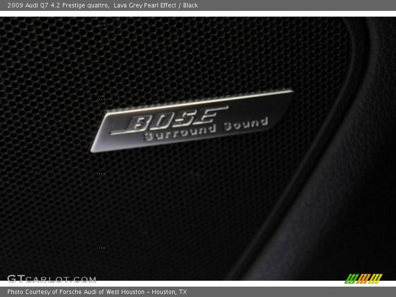 Lava Grey Pearl Effect / Black 2009 Audi Q7 4.2 Prestige quattro