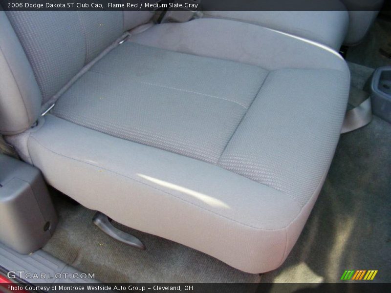 Flame Red / Medium Slate Gray 2006 Dodge Dakota ST Club Cab