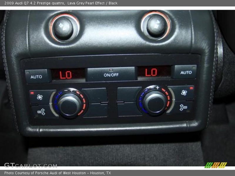 Lava Grey Pearl Effect / Black 2009 Audi Q7 4.2 Prestige quattro