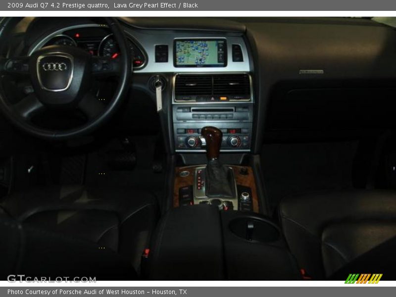Lava Grey Pearl Effect / Black 2009 Audi Q7 4.2 Prestige quattro