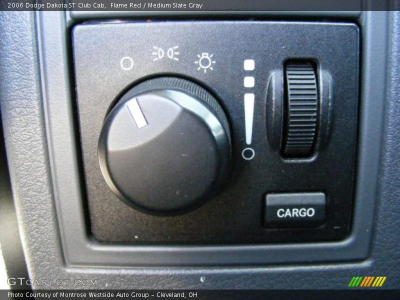 Flame Red / Medium Slate Gray 2006 Dodge Dakota ST Club Cab