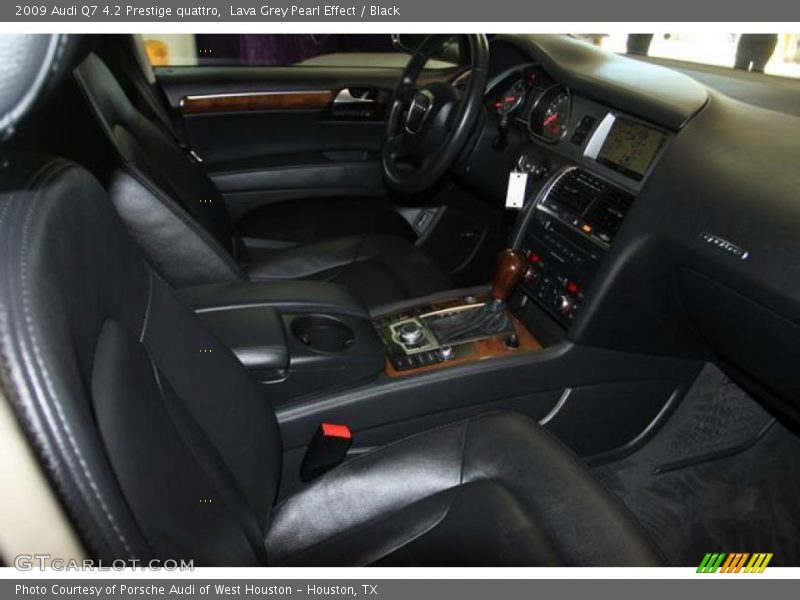 Lava Grey Pearl Effect / Black 2009 Audi Q7 4.2 Prestige quattro