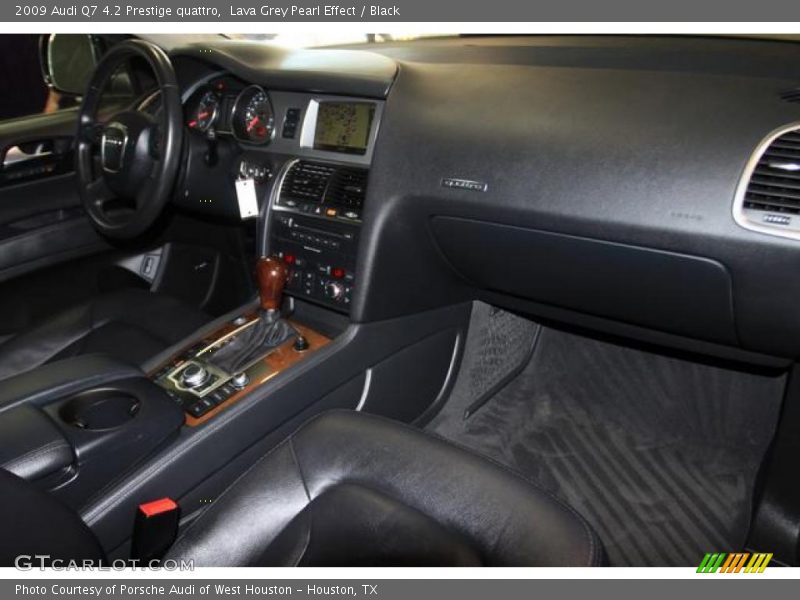 Lava Grey Pearl Effect / Black 2009 Audi Q7 4.2 Prestige quattro