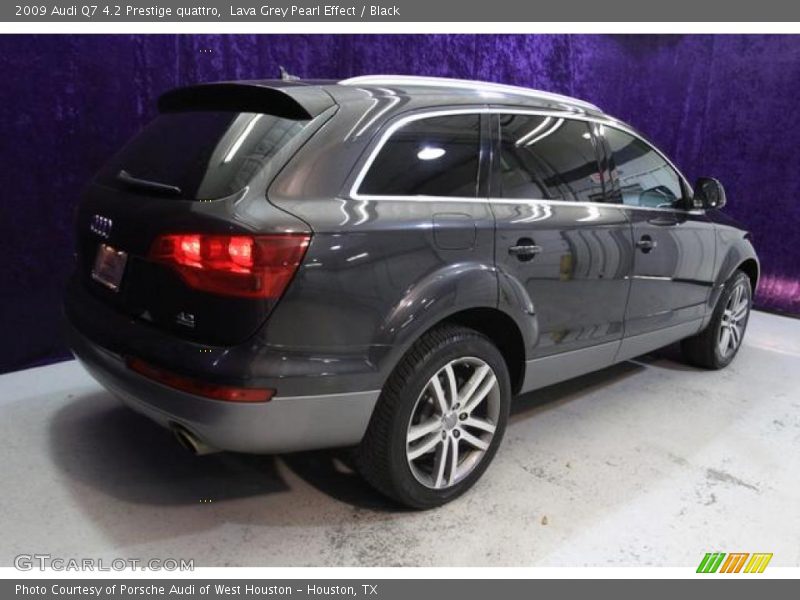 Lava Grey Pearl Effect / Black 2009 Audi Q7 4.2 Prestige quattro