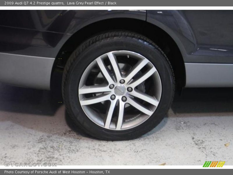 Lava Grey Pearl Effect / Black 2009 Audi Q7 4.2 Prestige quattro