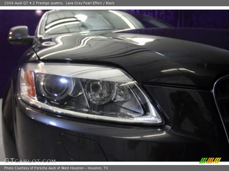 Lava Grey Pearl Effect / Black 2009 Audi Q7 4.2 Prestige quattro