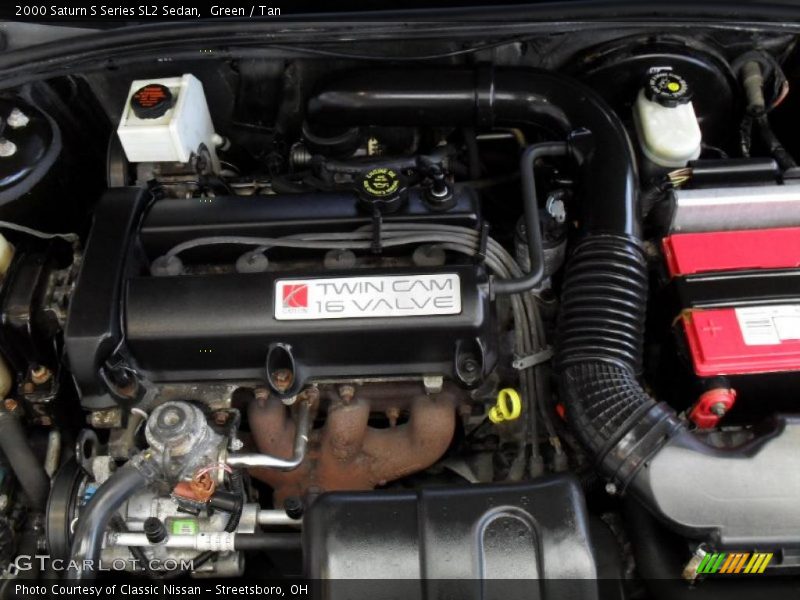 Green / Tan 2000 Saturn S Series SL2 Sedan