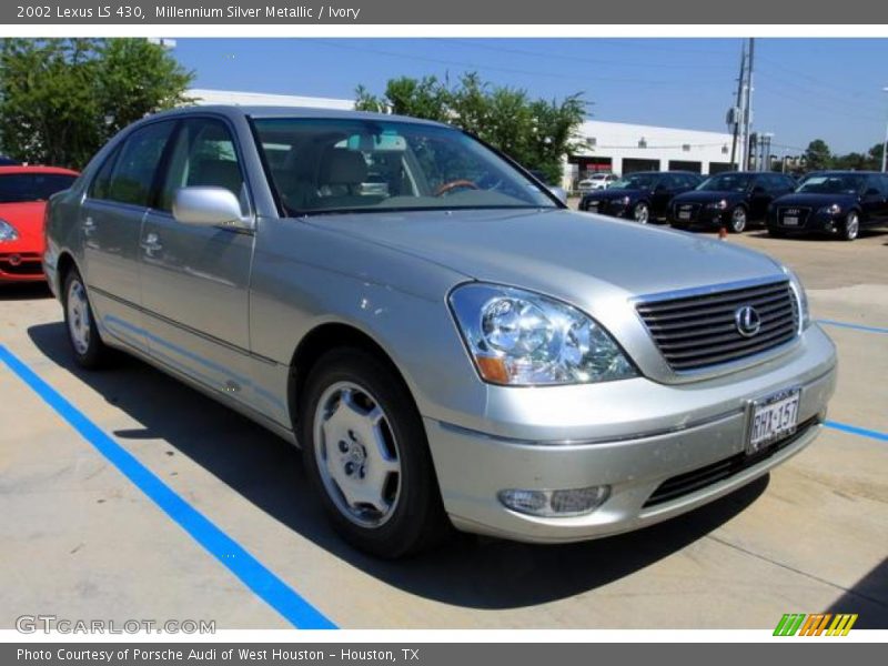 Millennium Silver Metallic / Ivory 2002 Lexus LS 430