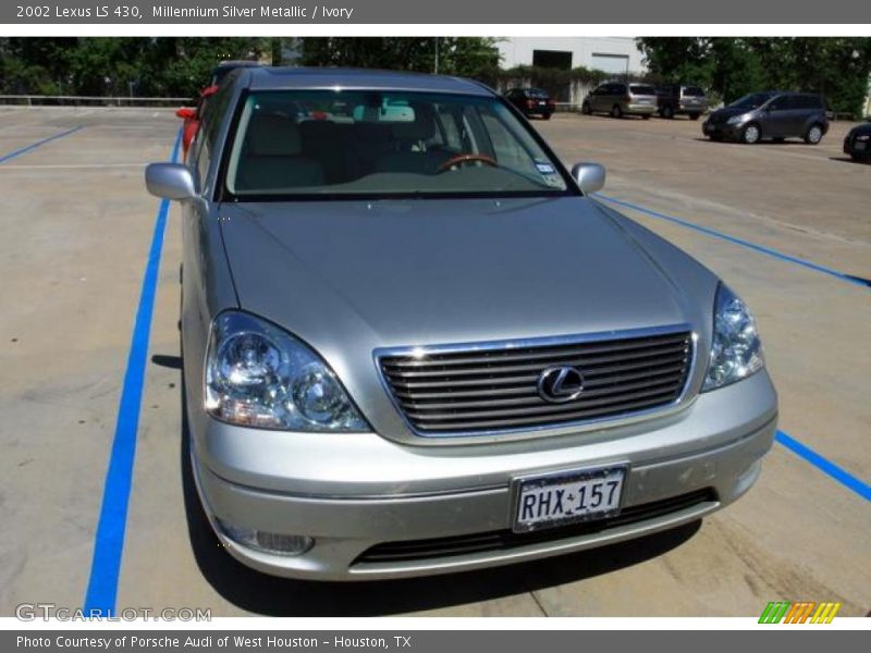 Millennium Silver Metallic / Ivory 2002 Lexus LS 430