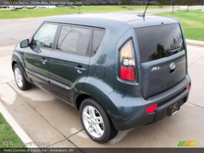 Denim Blue / Black Soul Logo Cloth 2011 Kia Soul +