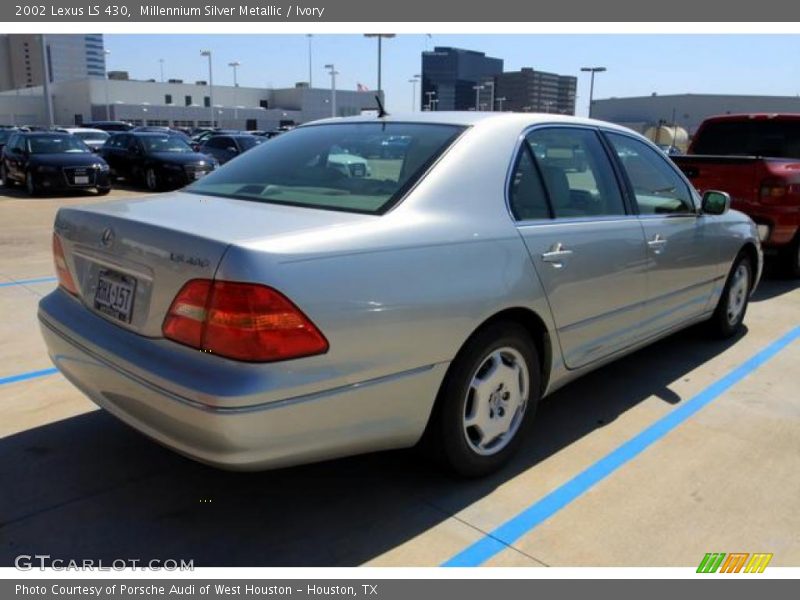 Millennium Silver Metallic / Ivory 2002 Lexus LS 430