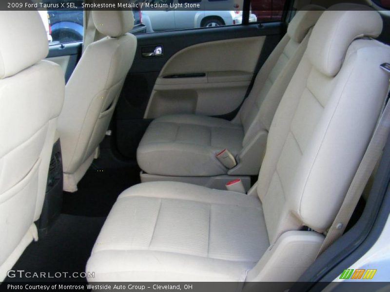 Smokestone Metallic / Medium Light Stone 2009 Ford Taurus X SEL