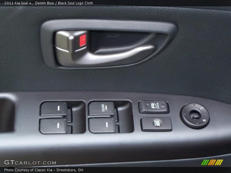 Denim Blue / Black Soul Logo Cloth 2011 Kia Soul +