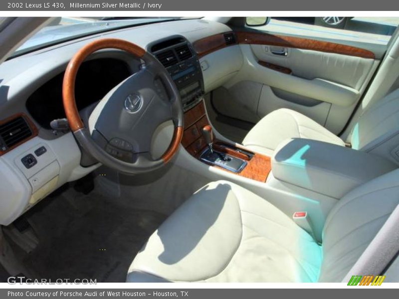 Millennium Silver Metallic / Ivory 2002 Lexus LS 430