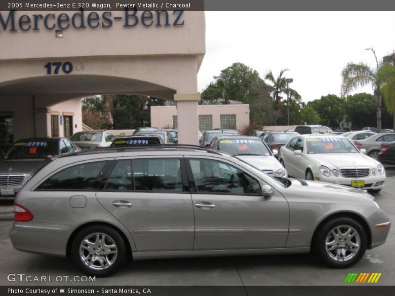 Pewter Metallic / Charcoal 2005 Mercedes-Benz E 320 Wagon