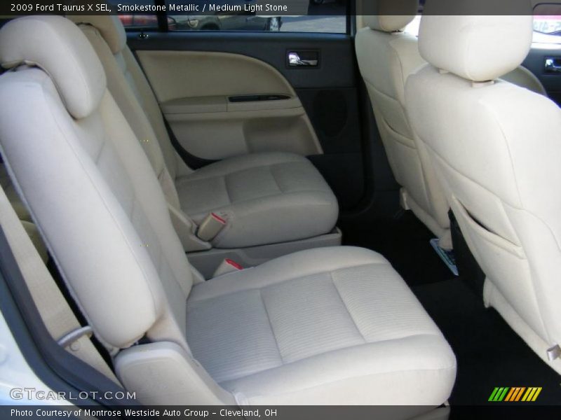 Smokestone Metallic / Medium Light Stone 2009 Ford Taurus X SEL