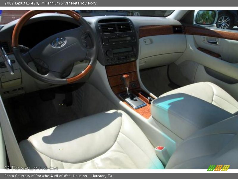 Millennium Silver Metallic / Ivory 2002 Lexus LS 430
