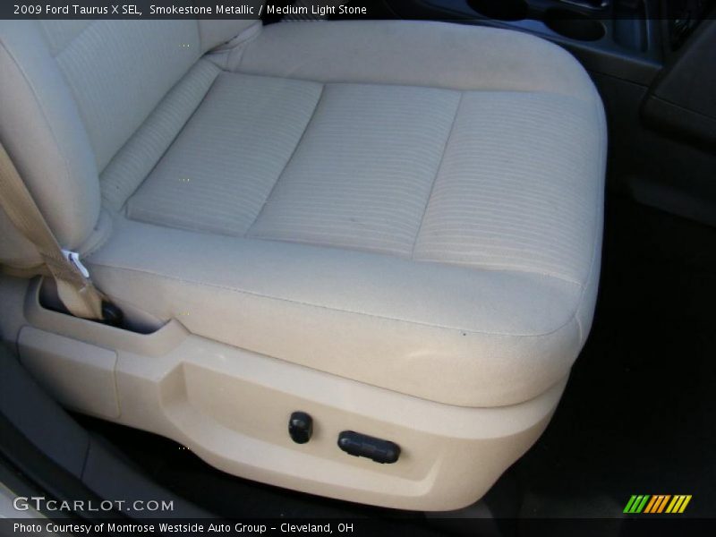 Smokestone Metallic / Medium Light Stone 2009 Ford Taurus X SEL