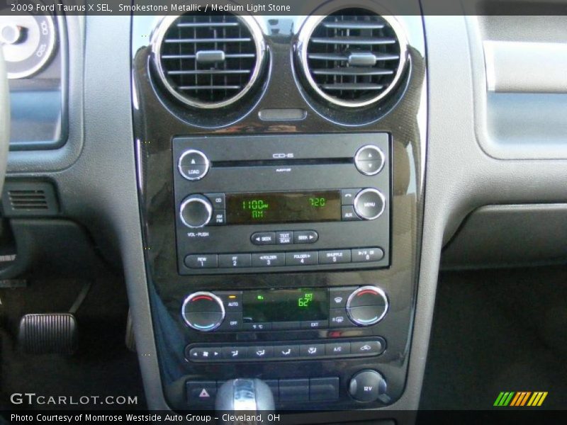 Smokestone Metallic / Medium Light Stone 2009 Ford Taurus X SEL