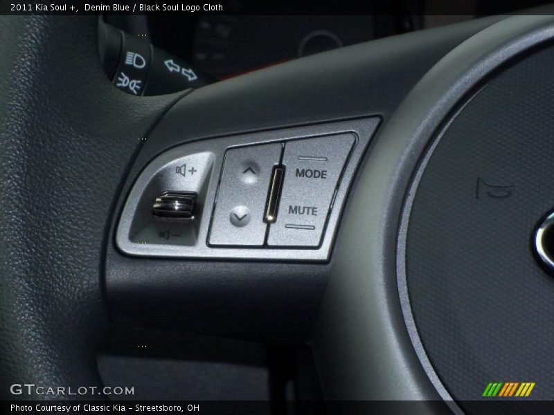 Denim Blue / Black Soul Logo Cloth 2011 Kia Soul +