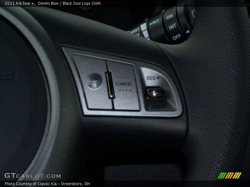 Denim Blue / Black Soul Logo Cloth 2011 Kia Soul +