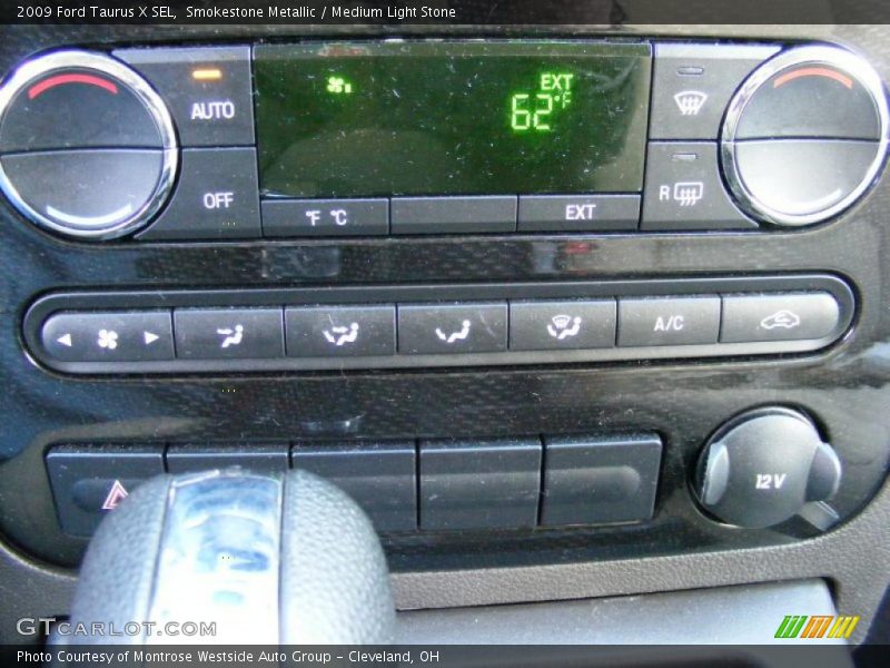 Smokestone Metallic / Medium Light Stone 2009 Ford Taurus X SEL