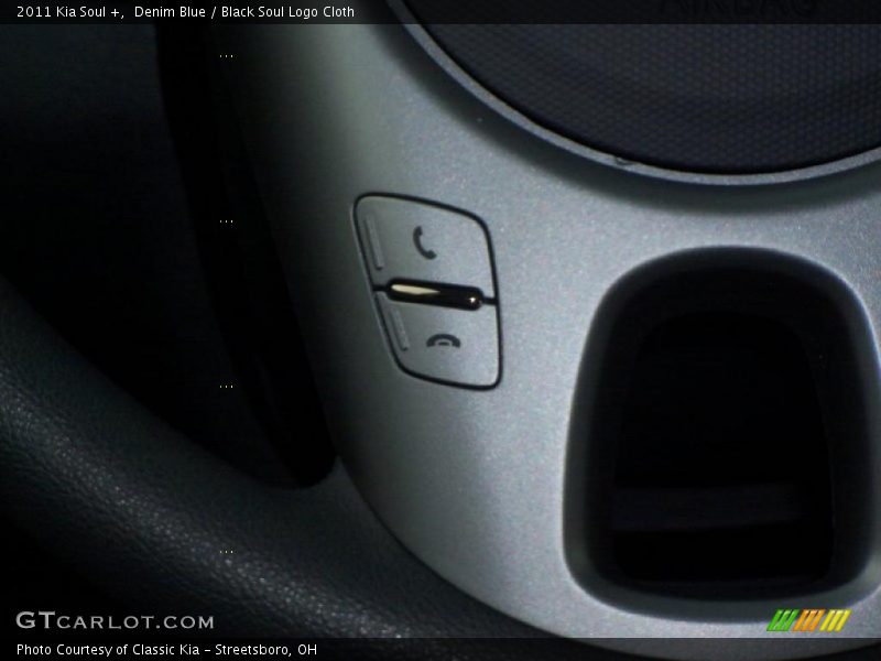 Denim Blue / Black Soul Logo Cloth 2011 Kia Soul +