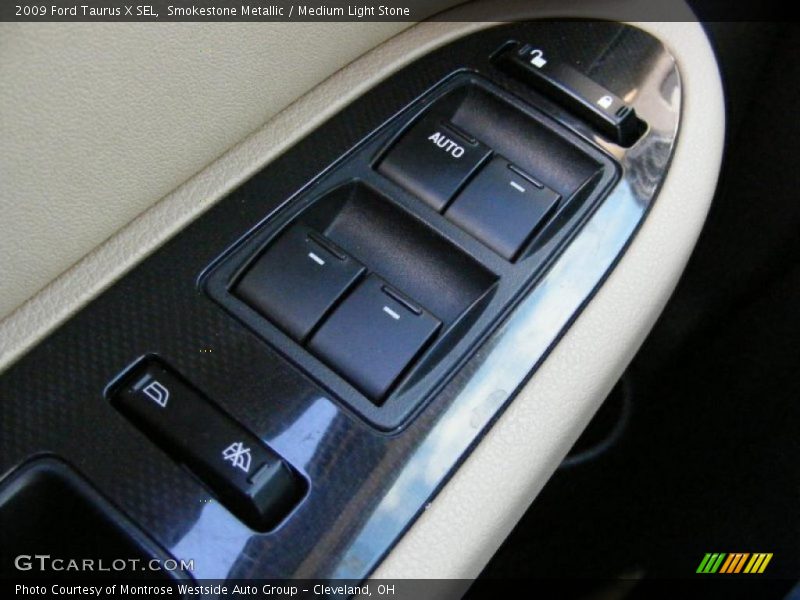 Smokestone Metallic / Medium Light Stone 2009 Ford Taurus X SEL