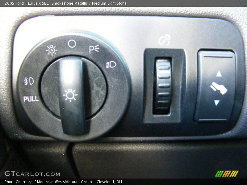 Smokestone Metallic / Medium Light Stone 2009 Ford Taurus X SEL