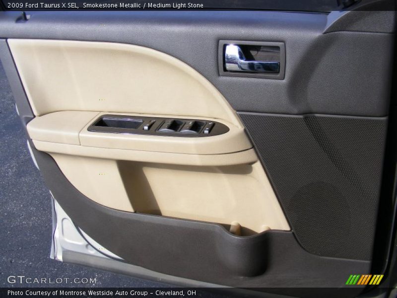 Smokestone Metallic / Medium Light Stone 2009 Ford Taurus X SEL