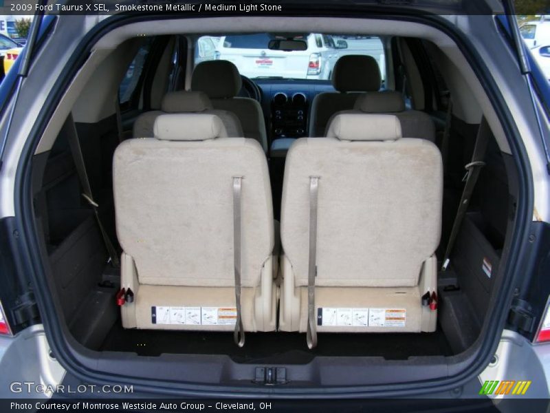 Smokestone Metallic / Medium Light Stone 2009 Ford Taurus X SEL