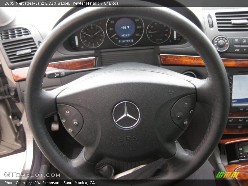 Pewter Metallic / Charcoal 2005 Mercedes-Benz E 320 Wagon