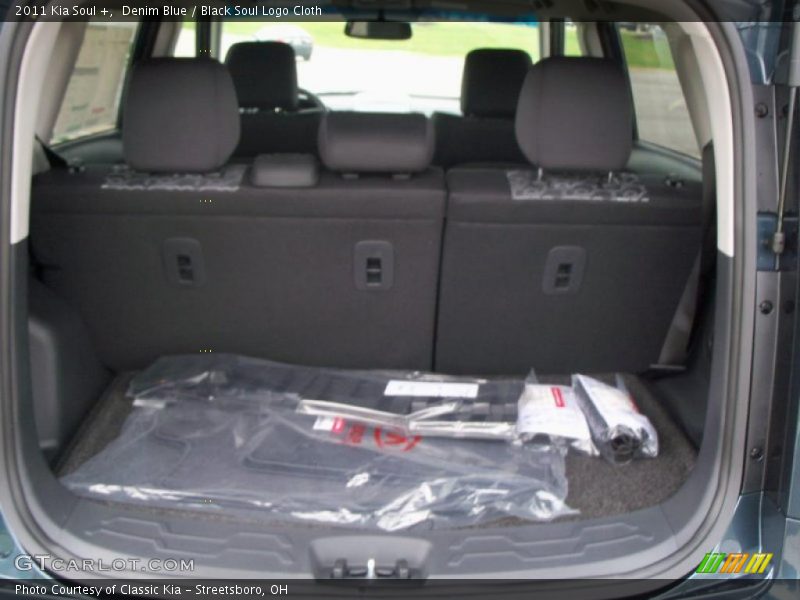 Denim Blue / Black Soul Logo Cloth 2011 Kia Soul +