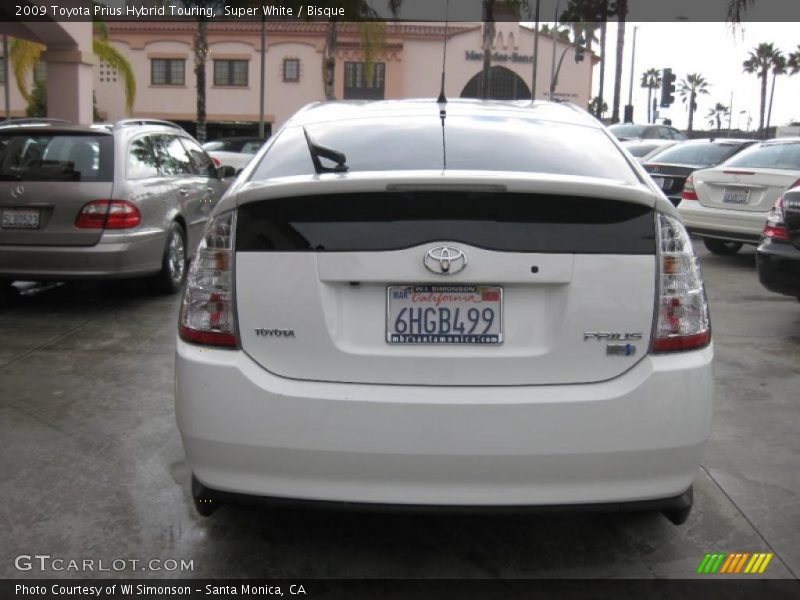 Super White / Bisque 2009 Toyota Prius Hybrid Touring