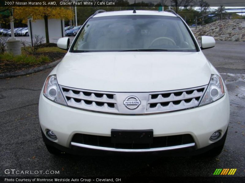 Glacier Pearl White / Cafe Latte 2007 Nissan Murano SL AWD